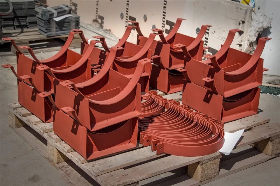 Серия 4.903-10. Выпуск 5. Опоры трубопроводов подвижные